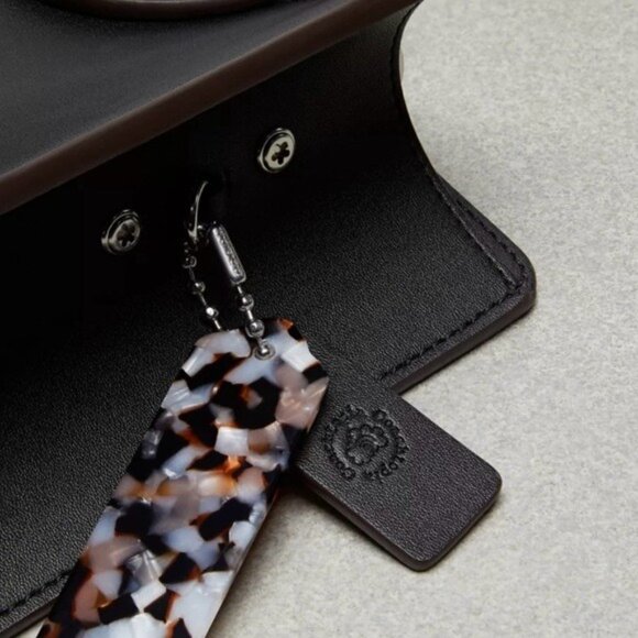 Coach Cloud Handle Tote In Coachtopia Leather Black - Picture 11 of 16